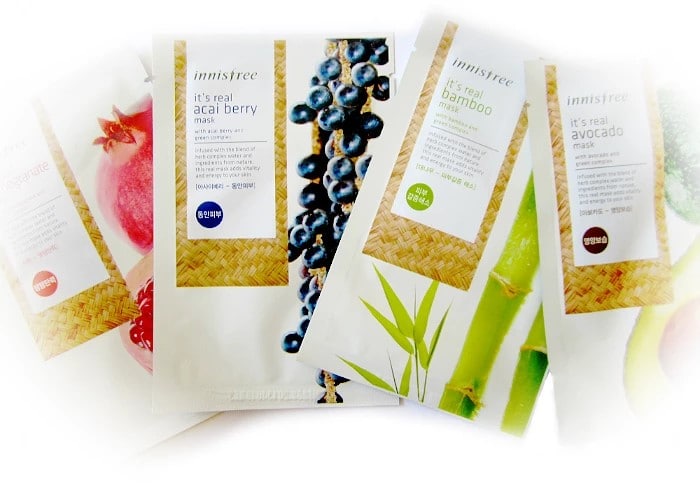 Innisfree facial mask sheets cotton_2