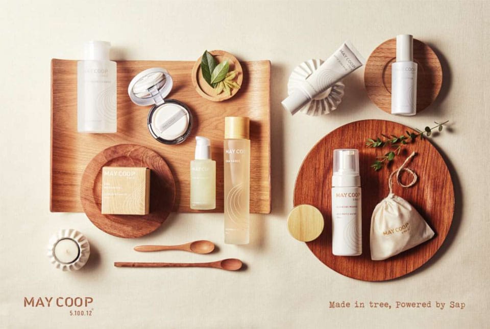 May Coop Maple Sap based Skincare from Korea