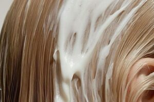 minimalist hair routine