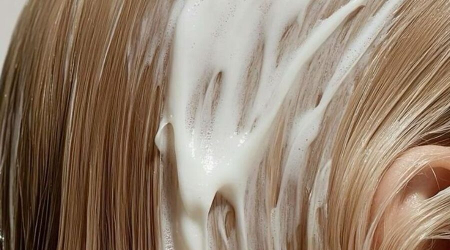 minimalist hair routine