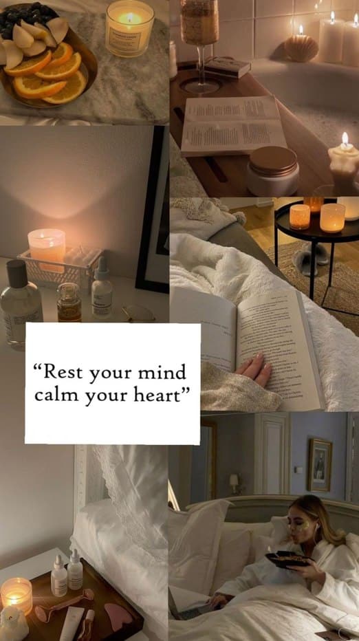 evening routine setup