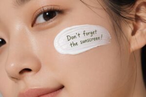 Don't forget the sunscreen!