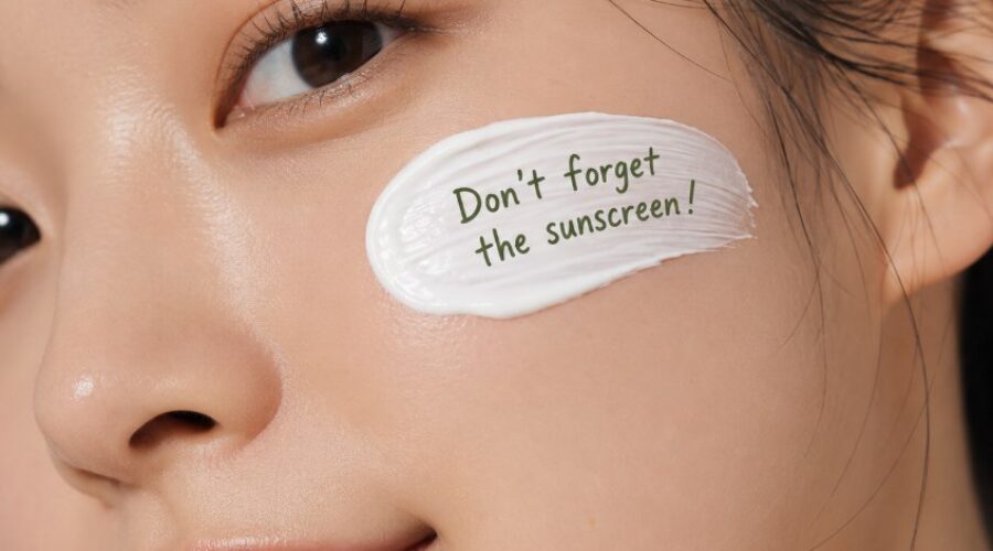 Don't forget the sunscreen!
