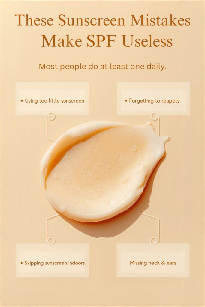 The Biggest Sunscreen Mistake